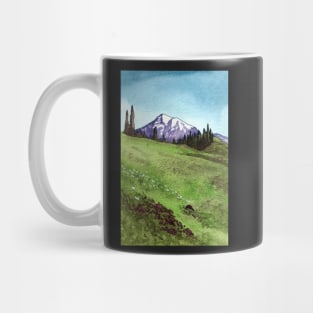 Alpine Meadow Mount Rainier Mug